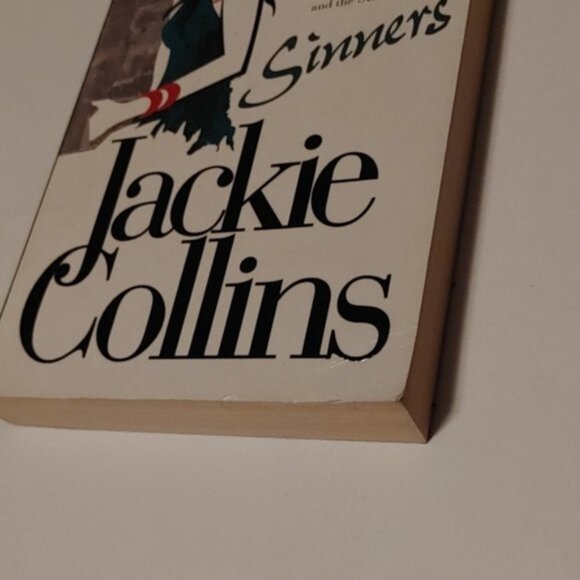 Sinners by Jackie Collins 1971 vintage collectible softcover adult novel book - Picture 3 of 6